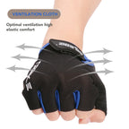 Half-finger cycling gloves