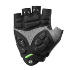Cycling thick silicone shock absorbing gloves